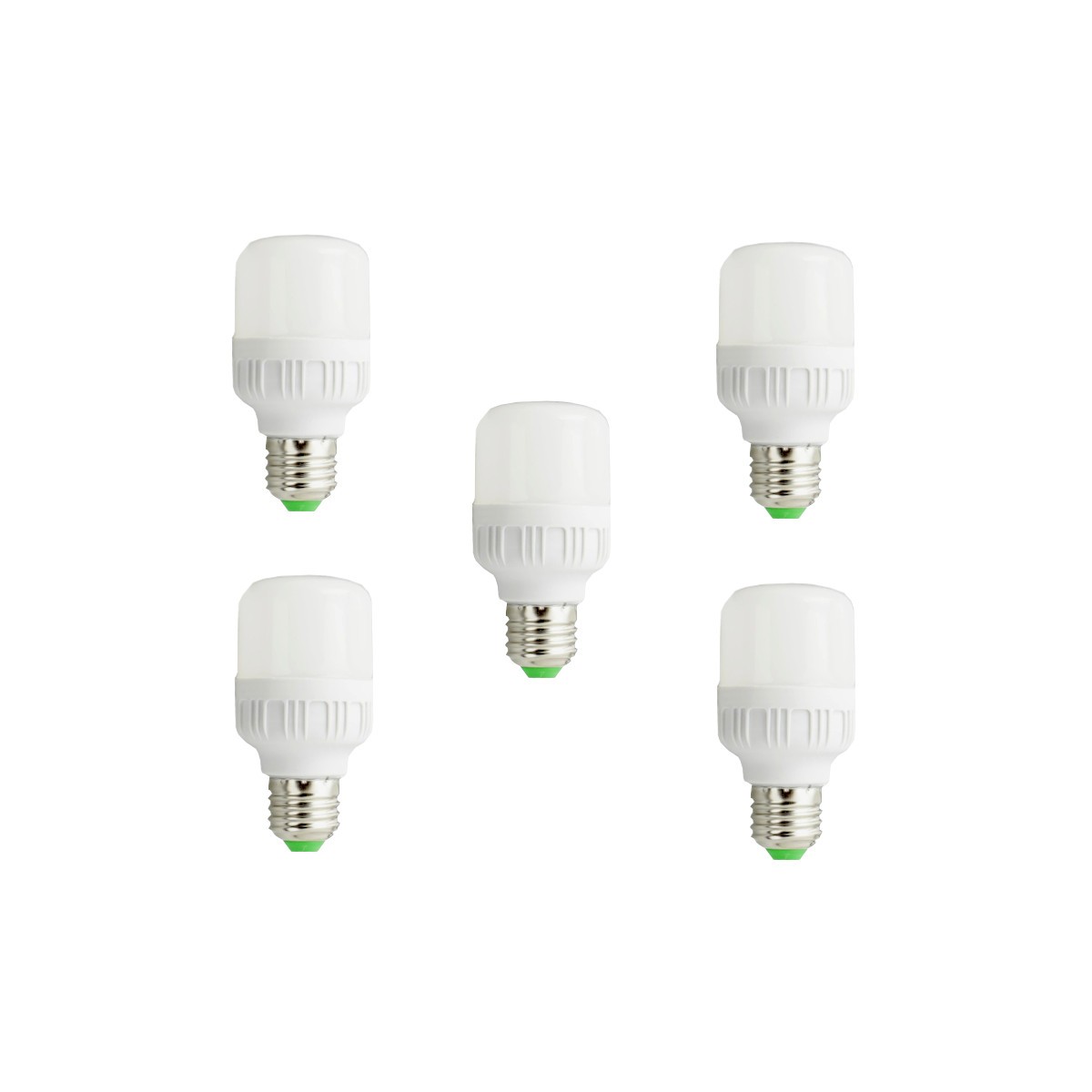 5 Bombilla LED 5W, E27 6000K